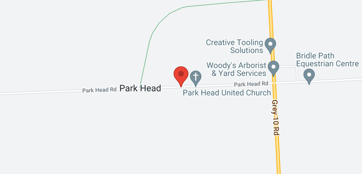 map of 71 PARK HEAD ROAD